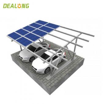 Solar Panel Mounting Carport Structure